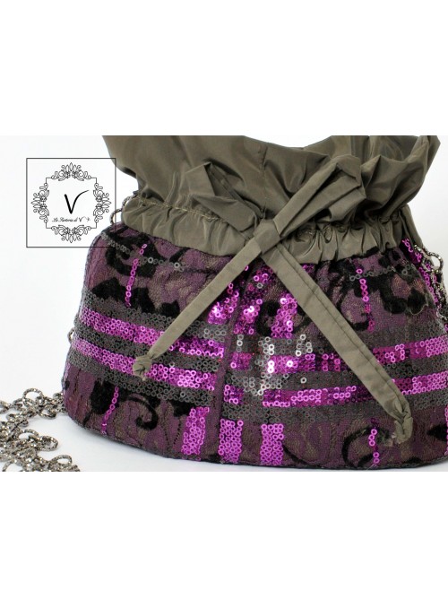 Borsa a secchiello con...