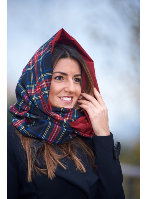 Scaldacollo Tartan in Lana...